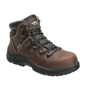 Avenger Womens Brown Leather Comp Toe 7126 Framer Work Boots